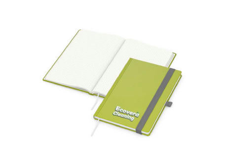 Notizbuch Organic-Book RECYCLING Apfelleder-Hardcover farbig A5
