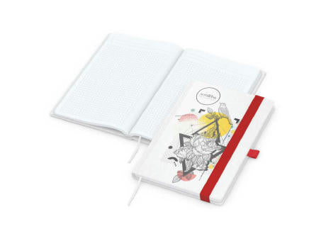 Notizbuch Match-Book Naturpapier-Hardcover individuell bedruckt