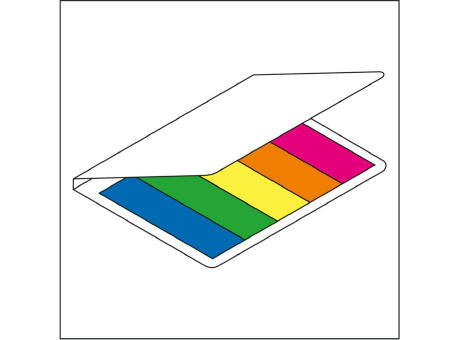Haftmarker-Set Memo-Card Karton-Umschlag