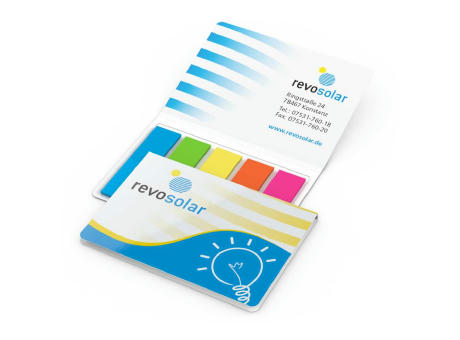 Haftmarker-Set Memo-Card Karton-Umschlag