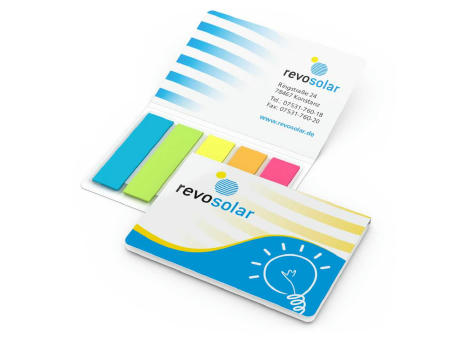Haftmarker-Set Memo-Card Karton-Umschlag
