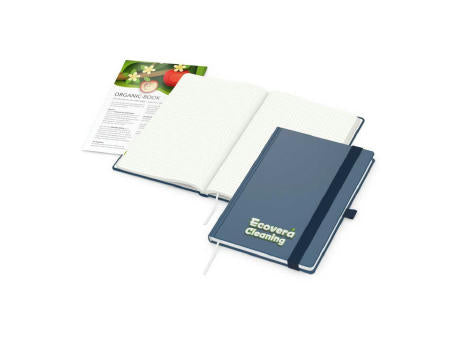 Notizbuch Organic-Book RECYCLING Apfelleder-Hardcover farbig A5