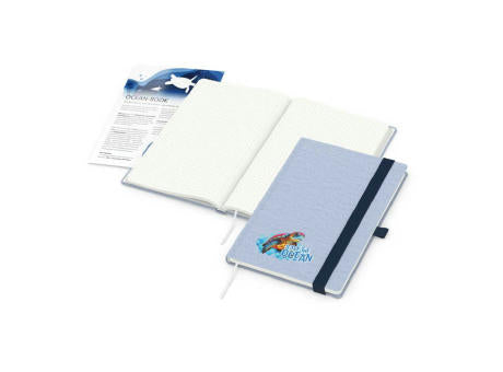 Notizbuch Ocean-Book RECYCLING rPET-Hardcover farbig A5