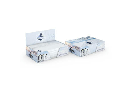 Haftnotiz-Box Pop-Up-Box Haftnotizblöcke weiß Karton-Box individuell bedruckt
