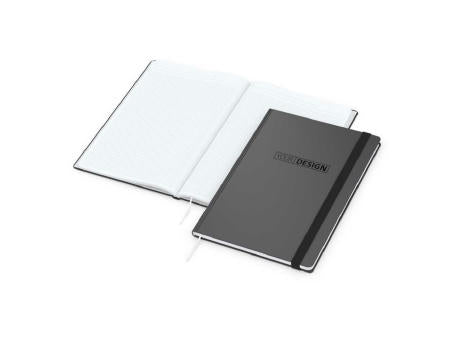 Notizbuch Hardcover Smart-Book Gummiband breit