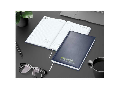 Tageskalender Advance Mo.–So. je 1 Seite Kunstleder-Hardcover