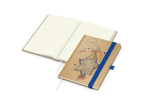 Notizbuch Match-Book Naturpapier-Hardcover individuell bedruckt