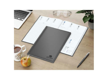 Wochenkalender Media 175 × 245 mm Kunstleder-Hardcover matt