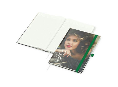 Notizbuch Match-Book RECYCLING Hardcover individuell bedruckt