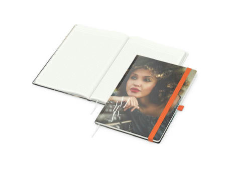 Notizbuch Match-Book RECYCLING Hardcover individuell bedruckt