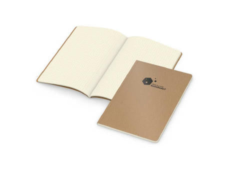 Notizbuch Copy-Book Seiten cremefarben Naturkarton-Softcover farbig