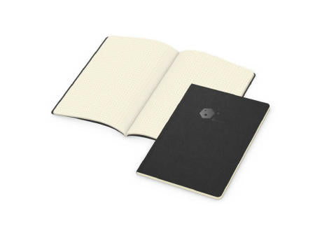 Notizbuch Copy-Book Seiten cremefarben Naturkarton-Softcover farbig