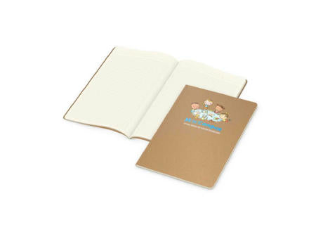 Notizbuch Copy-Book Seiten cremefarben Naturkarton-Softcover farbig