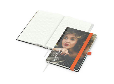 Notizbuch Match-Book RECYCLING Hardcover individuell bedruckt