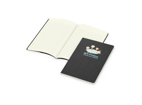 Notizbuch Copy-Book Seiten cremefarben Naturkarton-Softcover farbig
