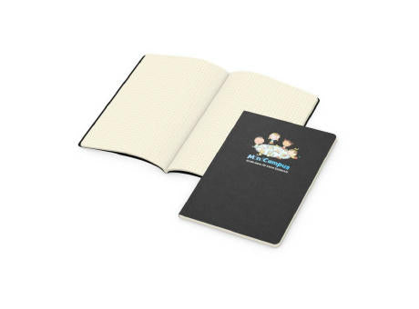 Notizbuch Copy-Book Seiten cremefarben Naturkarton-Softcover farbig