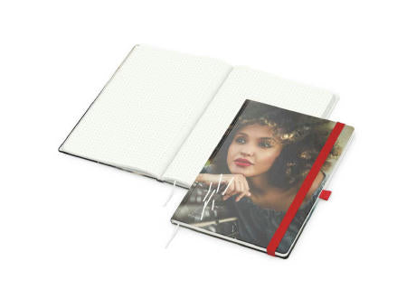 Notizbuch Match-Book RECYCLING Hardcover individuell bedruckt