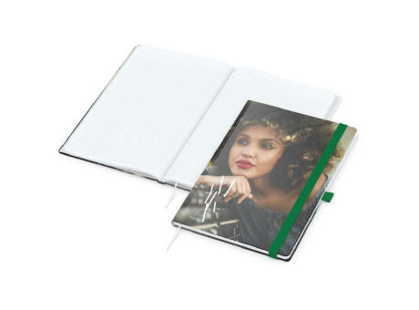 Notizbuch Match-Book Papier-Hardcover individuell bedruckt