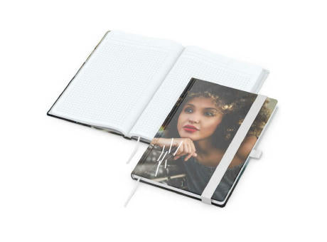 Notizbuch Match-Book Papier-Hardcover individuell bedruckt