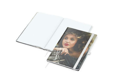 Notizbuch Match-Book Papier-Hardcover individuell bedruckt