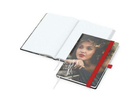 Notizbuch Match-Book Papier-Hardcover individuell bedruckt