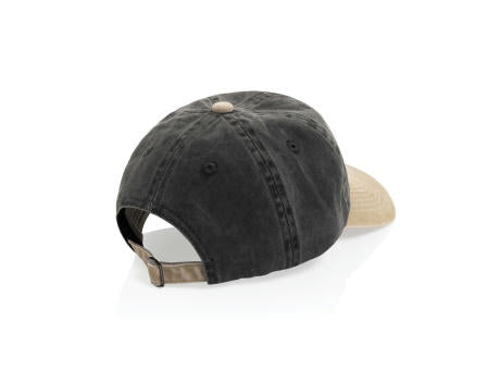 BEAU AWARE™ Two-Tone 6-Panel-Cap aus washed Cotton-Twill