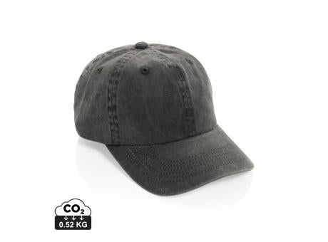 BEAU AWARE™ Washed 6-Panel Kappe aus 270gr/m² Baumwolltwill