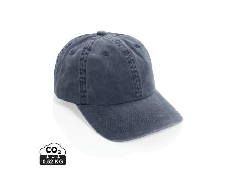 BEAU AWARE™ Washed 6-Panel Kappe aus 270gr/m² Baumwolltwill