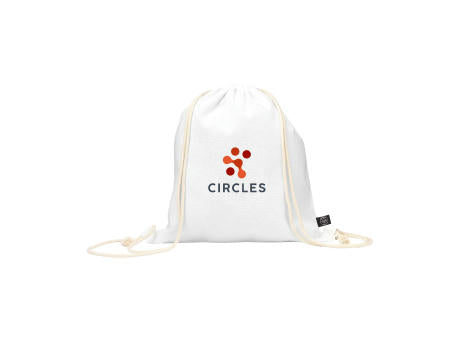 PromoColour GRS Recycled Cotton Backpack (150 g/m²)