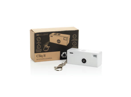 Cliq It Kamera-Schlüsselanhänger aus RCS recyceltem ABS