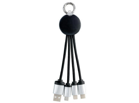 3-in-1 Ladekabel mit Beleuchtung REEVES-PUHALANI