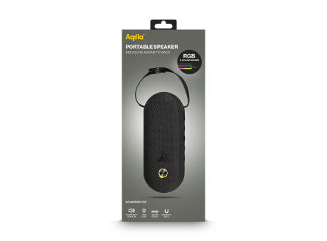 Aqiila Soundbird CM Bluetooth-Lautsprecher 30 W mit RGB-Beleuchtung