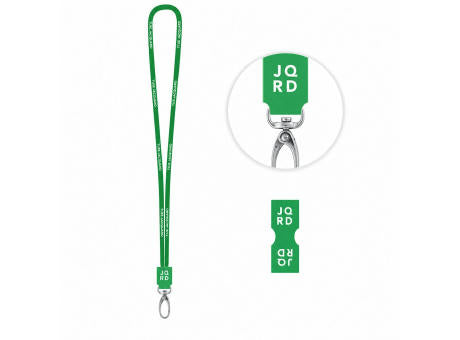 Gedrucktes Muster von Lanyard TUBE JACQUARD Long (Ø 7 mm)