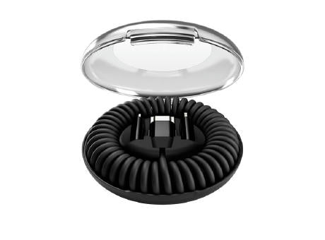 Allroundo® 6-in-1 Eco Schnellladekabel. Aus rABS. In Organizer enthalten