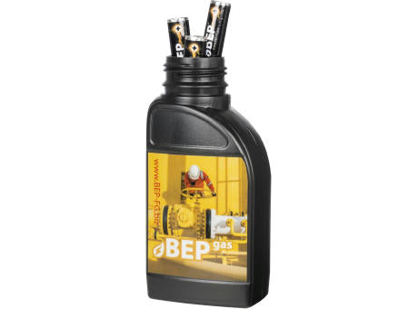 Traubenzucker-Röllchen in Kanisterflasche "Brain Fuel"