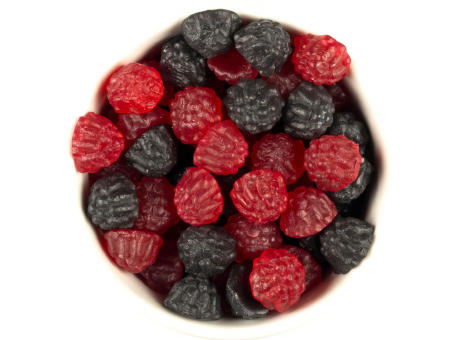 vegane Waldbeeren in ZIP Tasche SÜSS