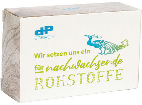 Handgeschöpfte Seife "Olive" - 4c-Kartonage