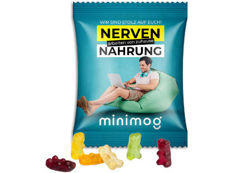 Gummibärchen im Werbetütchen