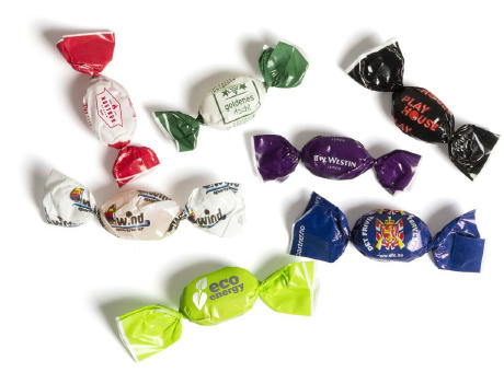 5 g Bonbons im Werbewickler