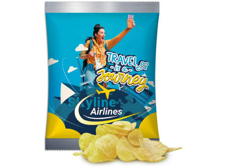 Jo Chips im Werbetütchen