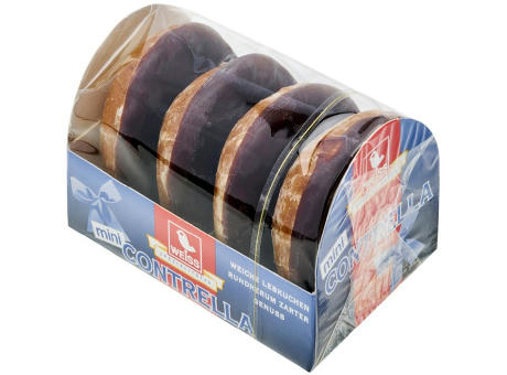 4er Lebkuchenbox, 4 Stück, Inhalt: Weiss Lebkuchen Mini-Contrella
