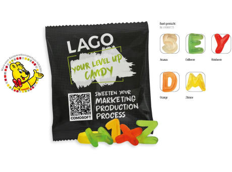 HARIBO Bärenschule Werbetüte, 15 g, Inhalt: HARIBO Bärenschule