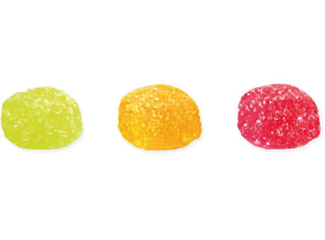 Saure Fruchtsaftberries vegan Werbetüte, 10 g, Inhalt: Saure Fruchtsaftberries
