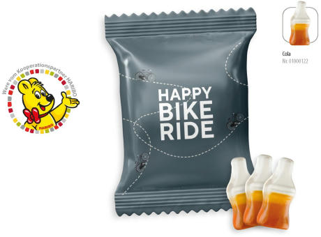 HARIBO Happy Cola Werbetüte, 3 Stück, Inhalt: HARIBO Happy Cola