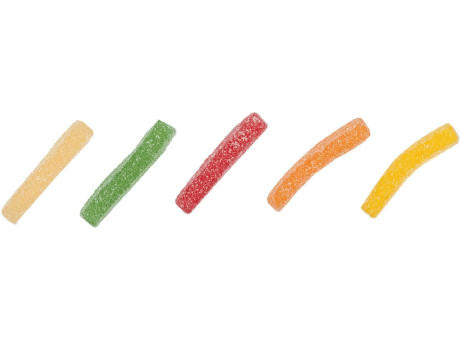 HARIBO Saure Pommes Tüte in Werbebox, 50 g, Inhalt: HARIBO Saure Pommes
