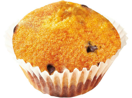 Mini Muffin im Flowpack, 1 Stück, Inhalt: Mini Muffin Choco Chips