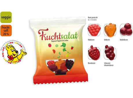 HARIBO Fruitmania Berry Werbetüte, 12 g, Inhalt: HARIBO Fruitmania Berry