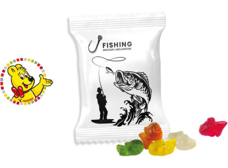 HARIBO Standardformen Werbetüte, 15 g, Inhalt: HARIBO Fische