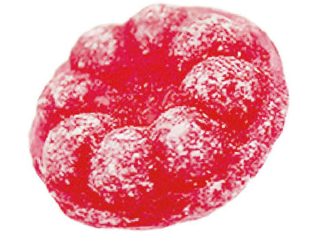 Graspapierdose 89, 80 g, Inhalt: Himbeer Bonbon