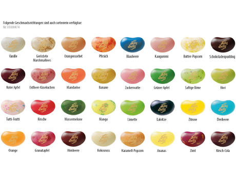 Jelly Belly Beans Werbetüte, 9 g, Inhalt: Jelly Belly Beans